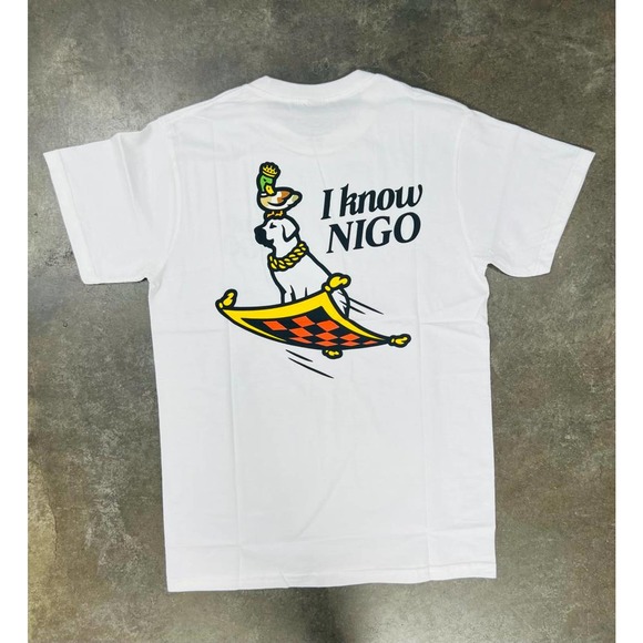 I Know Nigo Flying Carpet T-Shirt - XL - Picture 1 of 3
